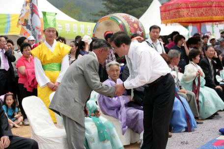 외국인여성 합동 전통혼례