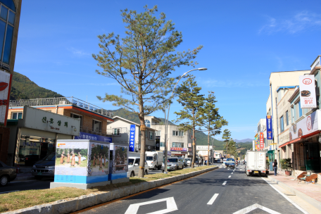 역전중앙로 확·포장공사 준공식