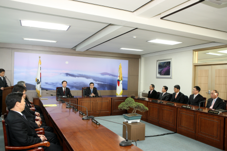 전정환 정선부군수 임용장 수여