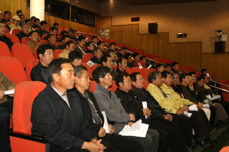 정선군 지역민방위대장 교육 실시