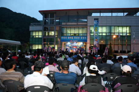 정선 하수처리장 이색적인 물 사랑 음악회 개최