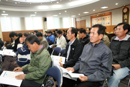 풍수해저감종합계획 수립용역 주민공청회 개최