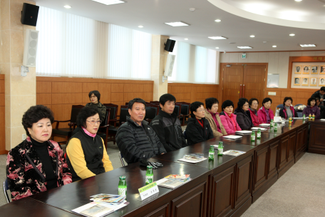 대구 산격대우아파트 입주자 정선군 방문