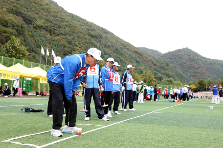 제1회 아리아리정선기 강원도 게이트볼대회 개최