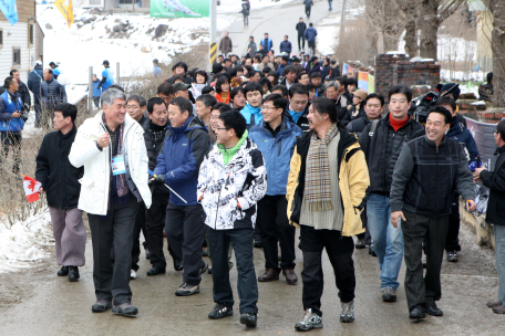 북평면 숙암 중봉지구 IOC현지실사