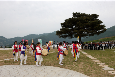 정선 타임캠슐공원 개장식