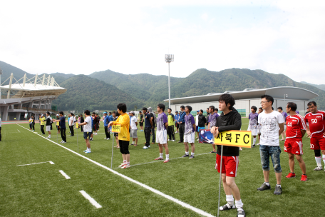 정선군 축구연합회장기 축구대회