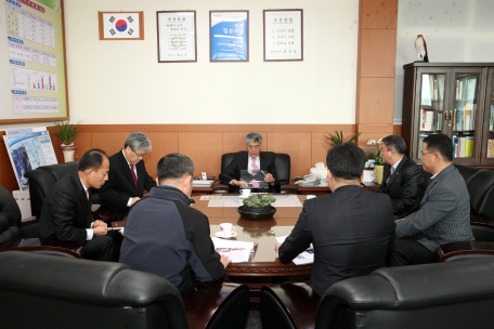 정선군과 (주)일양유통간 신동대체산업단지이전 협약 체결