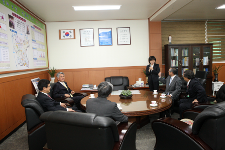 정선군과 일본 타하라시간 우호교류 합의 체결