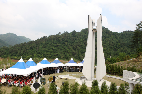 정선군 제57회 현충일 추념식 행사