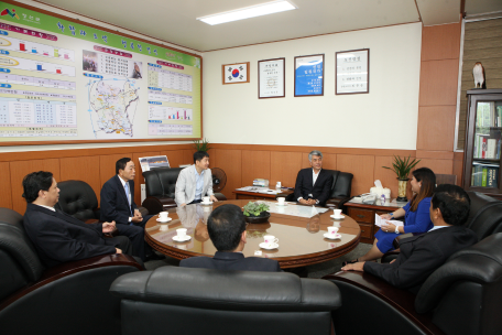 필리핀 팜팡가주 루바오군수 일행 정선군 우호교류 방문