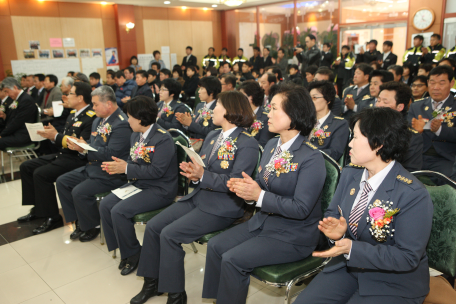 임계면 의용소방대장 이취임식 개최