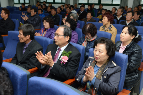 정선군 한우작목반연합회 회장 이취임식 개최