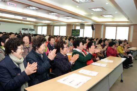 신동실버복지대학 개강식