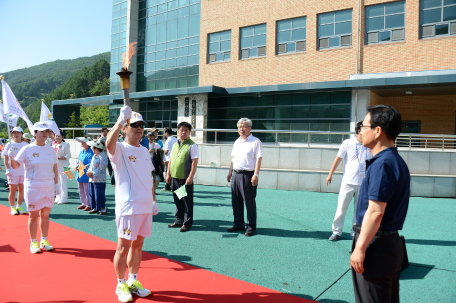 제48회 강원도민체육대회 성화 안치식