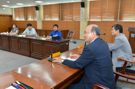 강원지방병무청장 방문 및 사회복무요원 간담회