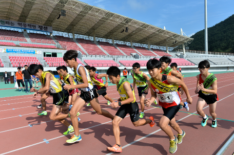 2015 강원학생 역전마라톤 대회