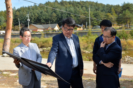 골지천 유역 비점오염원 관리지역 원주지방환경청장 현장시찰