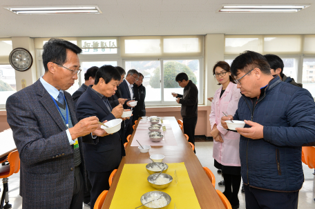 2015 친환경 급식용 쌀 시식회