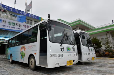 마을공영버스 차량 인도식