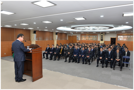 제22대 윤성보 정선부군수 취임식