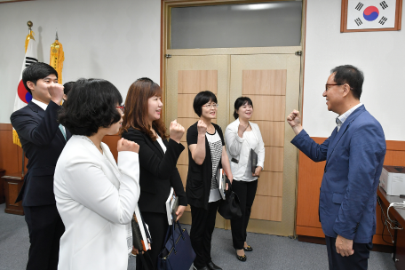 인사발령 공무원 임용장 수여식