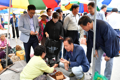 추석맞이 전통시장 장보기 행사