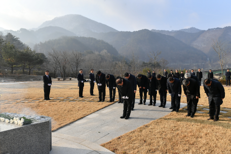 신년 충혼탑 참배