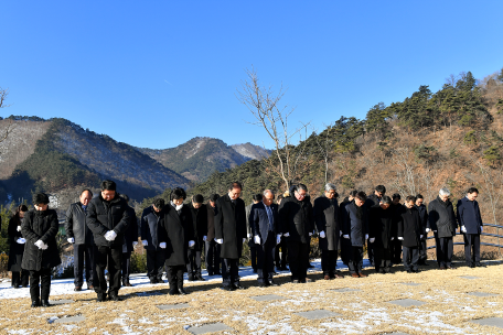 신년 충혼탑 참배