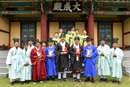 정선향교, 제42대 최승준 정선군수 취임 고유례 봉행