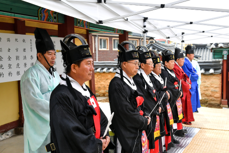 정선향교 2019년 춘기 석전대제 봉행