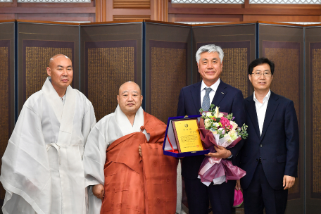 대한불교조계종 종정상 수상