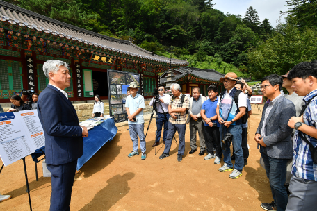 정암사 수마노탑 국보승격 현지실사