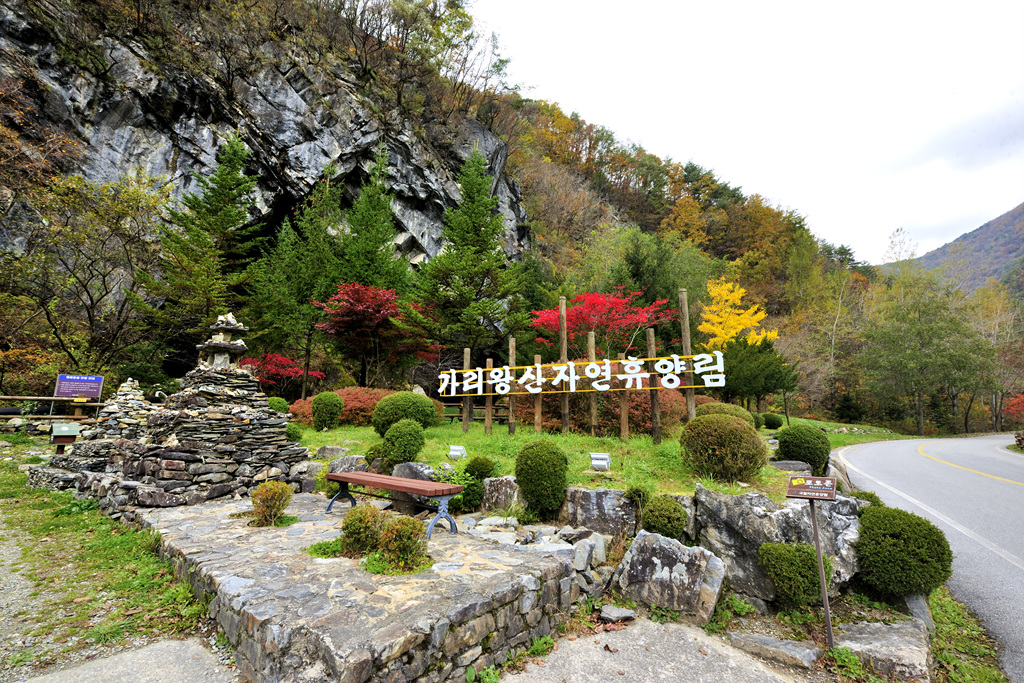 가리왕산 등산로